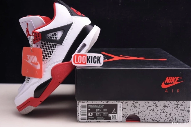 Jordan Air DC7770-160 (2020) Retro 4 Fire Red 0928
